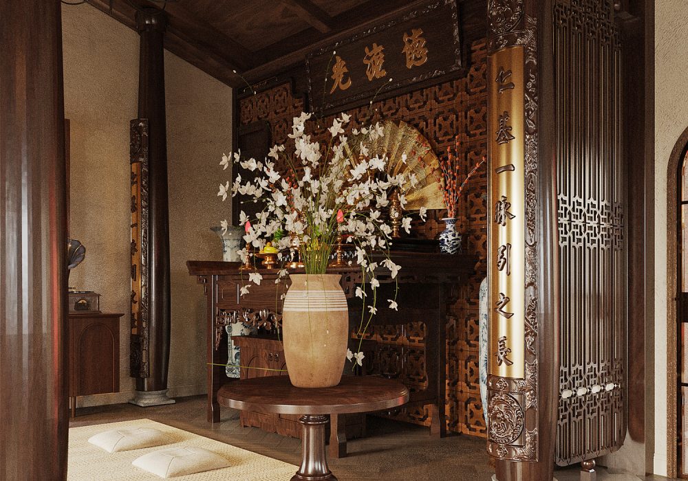 PHÒNG KHÁCH + THỜ (10)